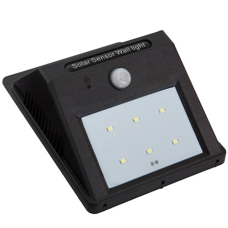 Everyday Home Solar Powered LED Security Light - Motion Activated Outdoor Wall Light by 81-100